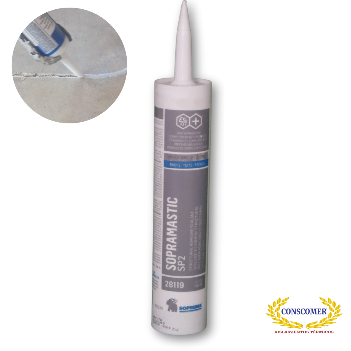 ADHESIVO SELLADOR CONCENTRADO COLOR BLANCO Conscomer