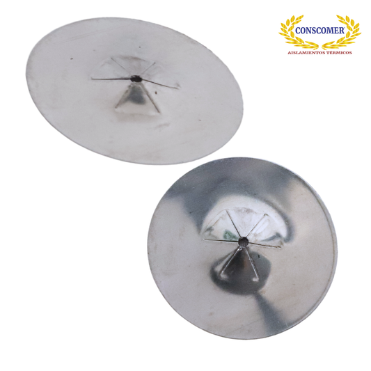 Arandela Redonda para Clavo 1 1/2" Acero Inoxidable Conscomer