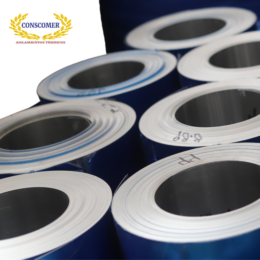 Lamina de aluminio CAL. 26 con vinil conscomer