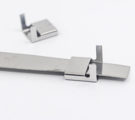 Fleje de acero inox. 304 de 3/4" de ancho. conscomer