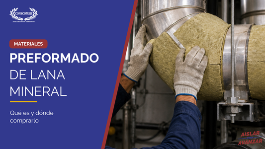 Preformado de Lana Mineral ¿Qué es y donde comprarlo?
