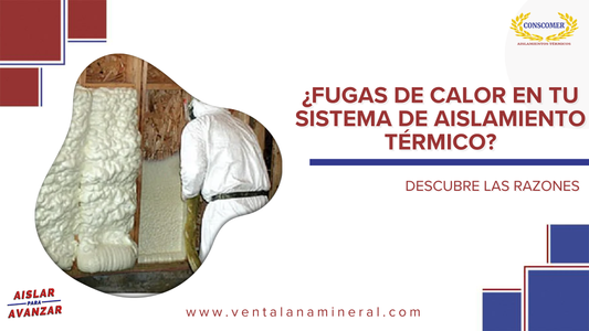 ¿Fugas de calor en tu aislamiento térmico