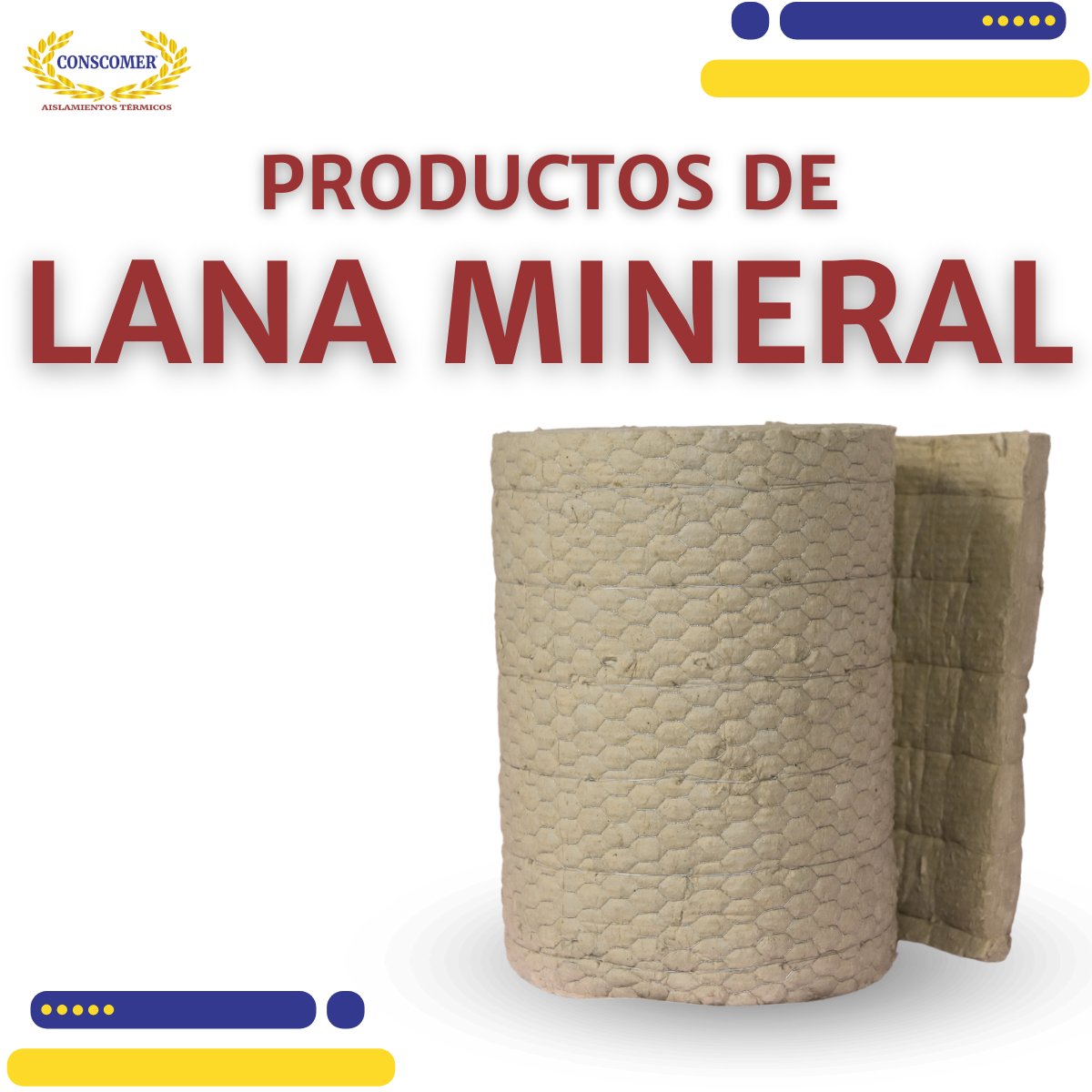 Productos de lana de roca Rockwool