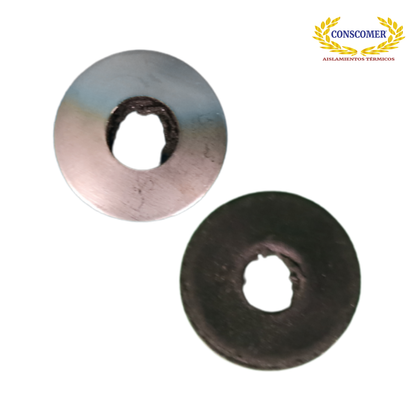 arandela neopreno acero inoxidable 1.5 pulgadas