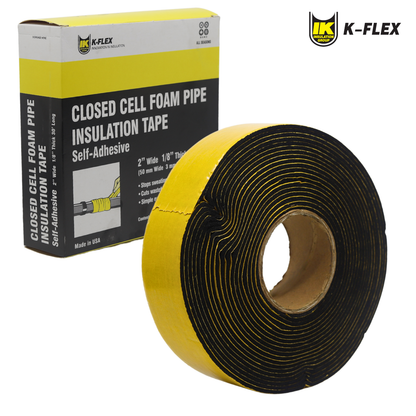 Cinta De Espuma Elastomerica Autoadhesiva 2" x 9mts | K-FLEX INSUL-TAPE conscomer