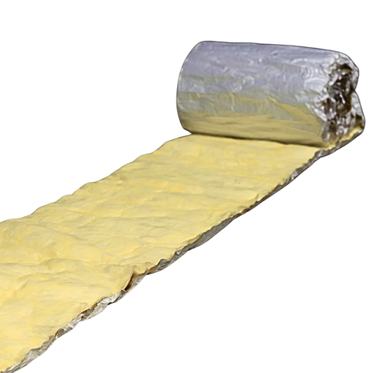 Aislante Térmico Fibra de Vidrio 2 Pulgadas Aluminio ASJ MBI R7 15.2 m conscomer