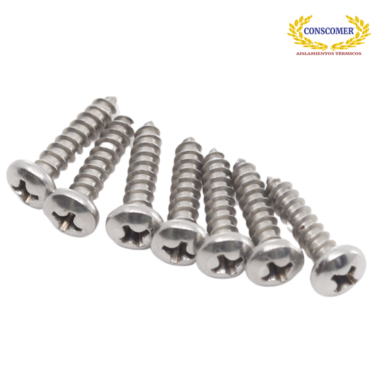 Pija punta de broca Inox. de 1/4 x 3/4" Conscomer