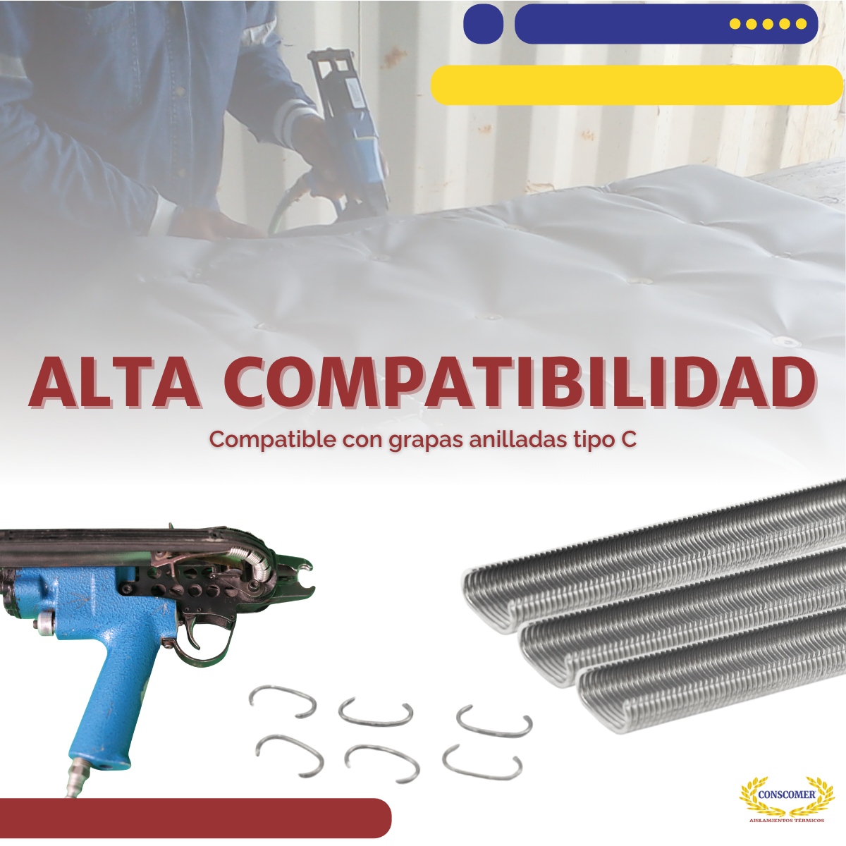 ENGRAPADORA NEUMATICA DE 3/4" USADA conscomer