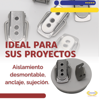 Broche de acero inox. 304 de 1  Mod. A54B conscomer