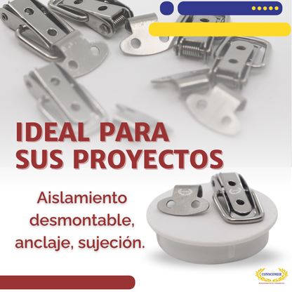 Broche de acero inox. 304 de 1  Mod. A11B conscomer