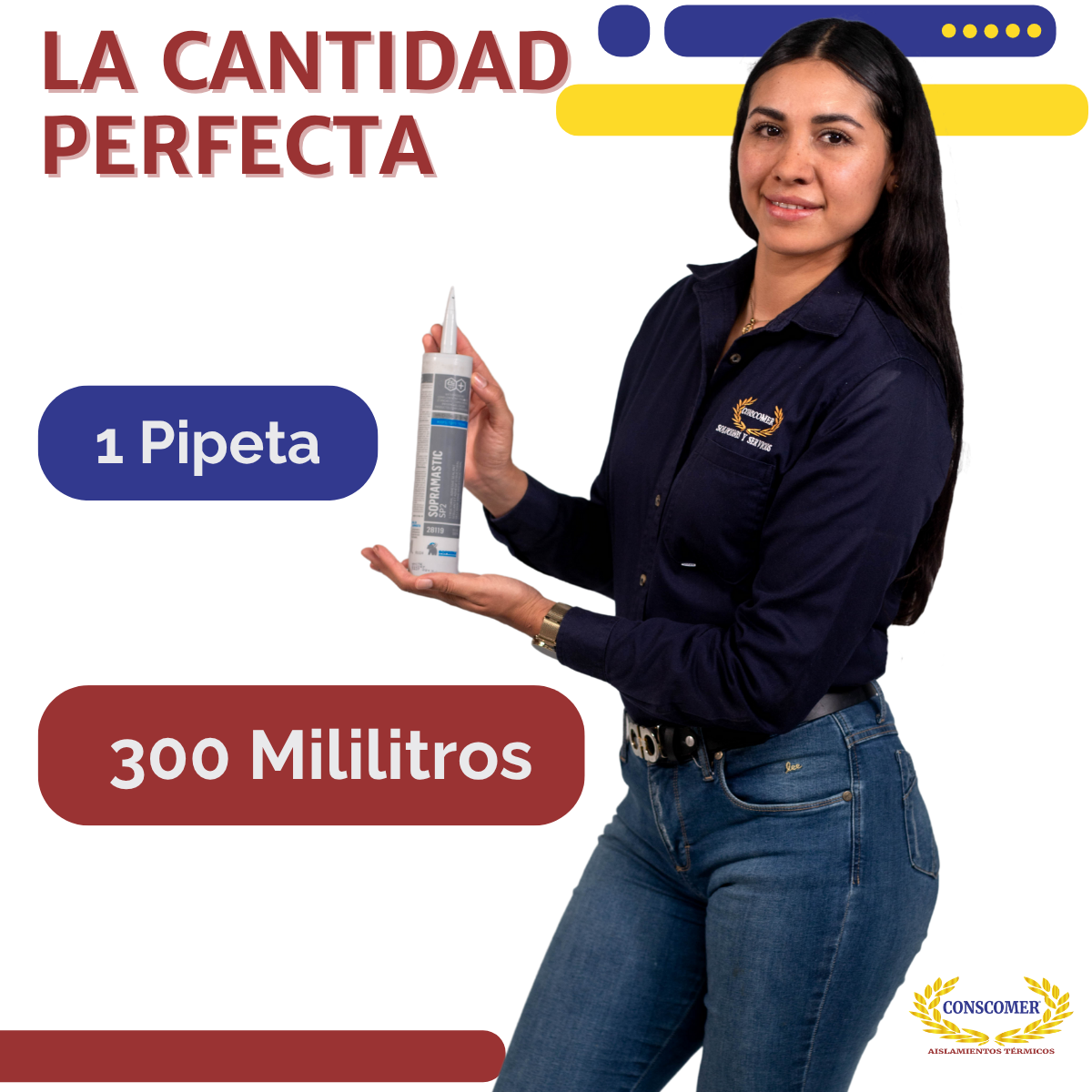 ADHESIVO SELLADOR CONCENTRADO COLOR BLANCO Conscomer