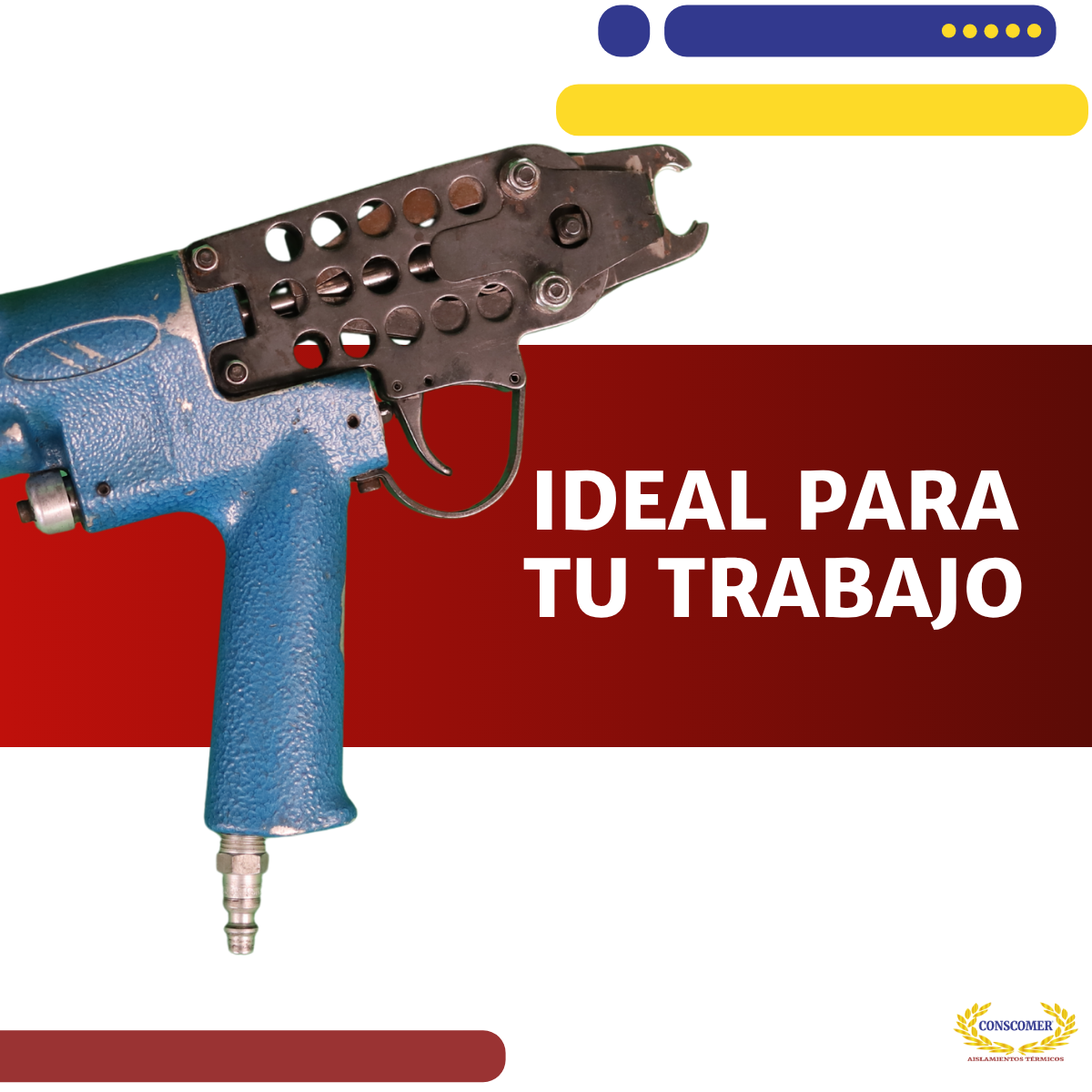 ENGRAPADORA NEUMATICA DE 3/4" USADA conscomer