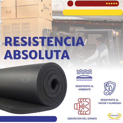 Aislante Elastómero K-FLEX 2 Pulgadas x 1.20 m x 4.57 m conscomer