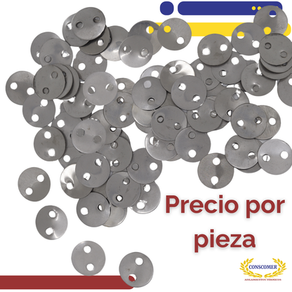 arandela de fijación para fibra de vidrio y lana mineral