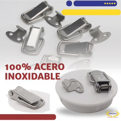 Broche de acero inox. 304 de 1  Mod. A11B conscomer