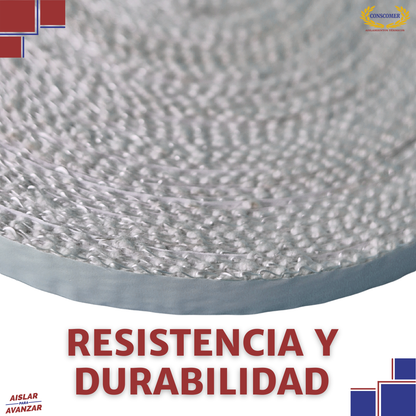 cinta aislante térmica para tuberías y hornos