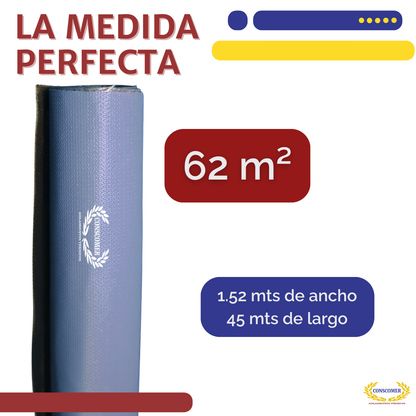 Tela PTFE de fibra de vidrio azul grisáceo resistente hasta 288 °C