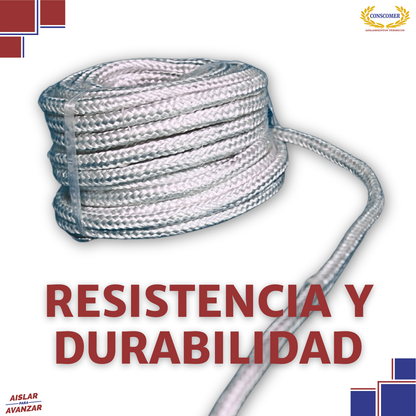 Cordón de fibra de vidrio de 1/2 pulg. x 20m conscomer