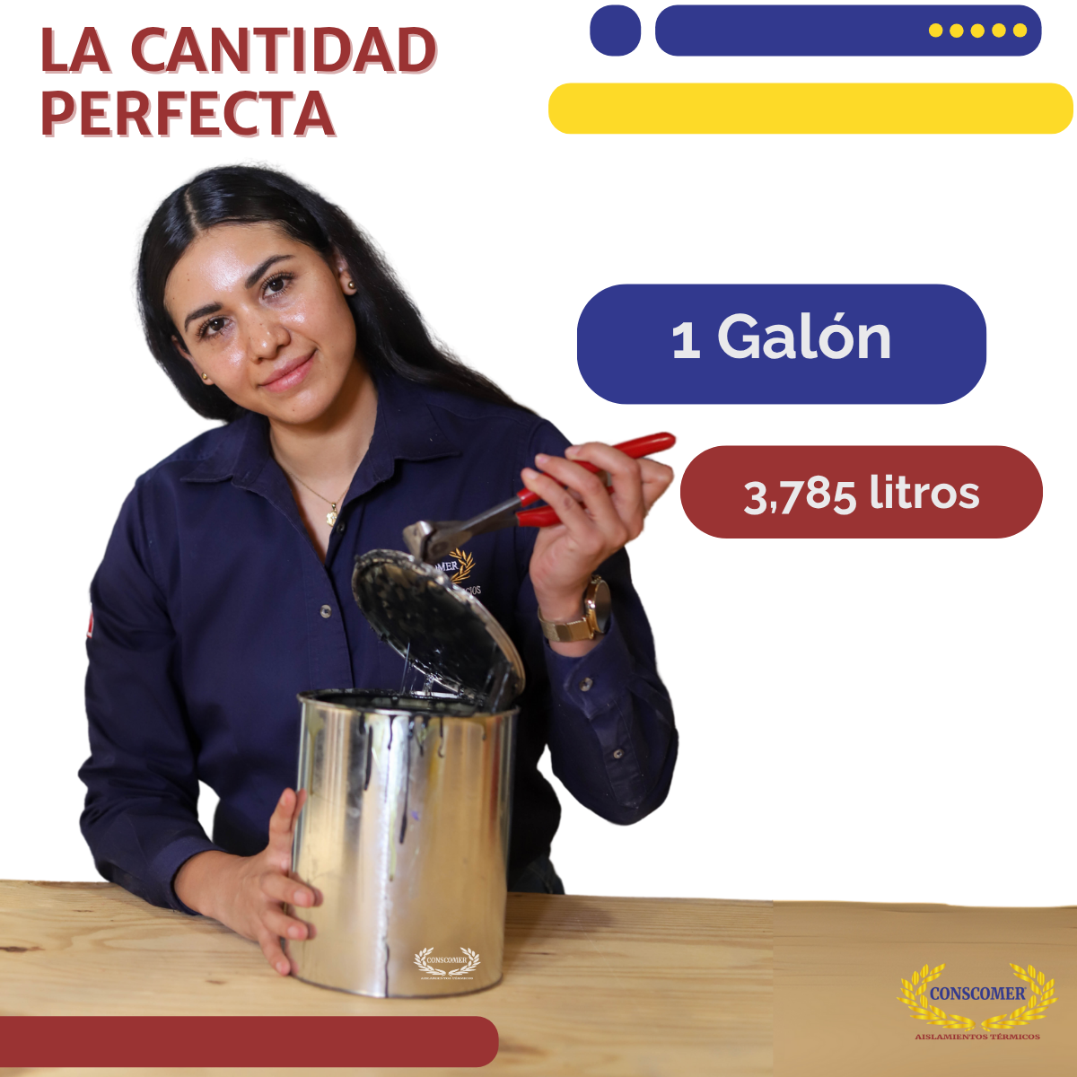 Adhesivo 1 Galón (4 L) Conscomer