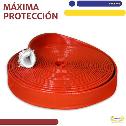 Cubre Manguera de 2  rollo de 20 mts conscomer
