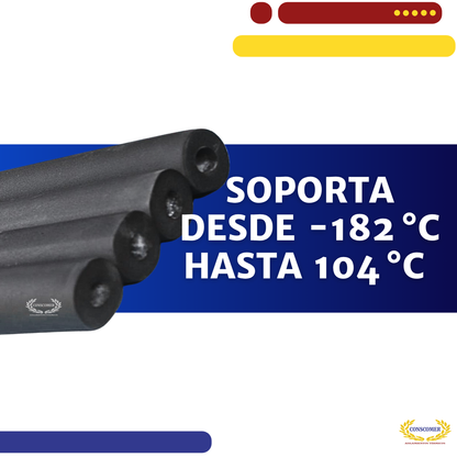 Aislante para tubería de aire acondicionado Insul-Tube 7/8 pulgadas