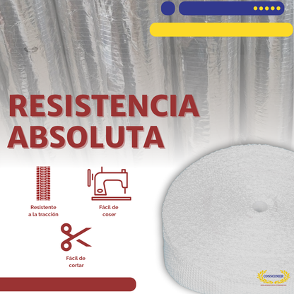 cinta térmica industrial para tuberías y ductos