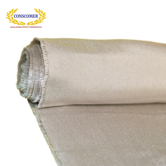 Tela de fibra de vidrio natural caramelo ancho: 1.52mts largo: 45 mts marca: GLT conscomer