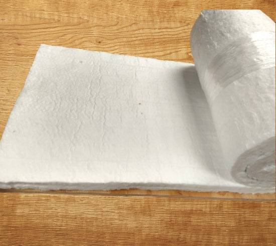 Fibra ceramica de 2 pulg.de 0.60m x 3.81m en 8lbs hasta 1430°C conscomer