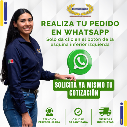 Remaches de acero 5/32 x 1/2 conscomer