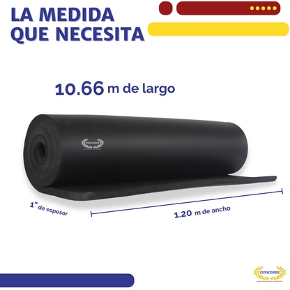 Aislante Elastómero K-FLEX 1 Pulgada x 1.20 m x 10.66 m conscomer