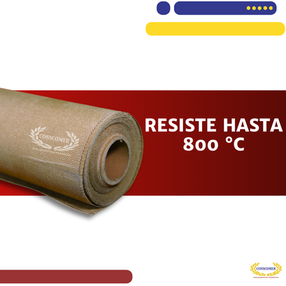 Tela vermiculita 1.52mts X 50 mts conscomer
