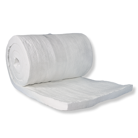 Fibra cerámica 2 pulgadas | 0.6mts x 3.81mts 8lbs | 1430°C conscomer