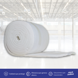 Fibra cerámica 1 pulgada | 0.6mts x 7.20mts 6lbs | 1260°C conscomer