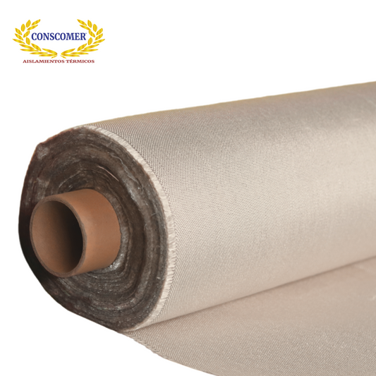 Tela de fibra de vidrio natural caramelo 45 m x 1.52 m conscomer