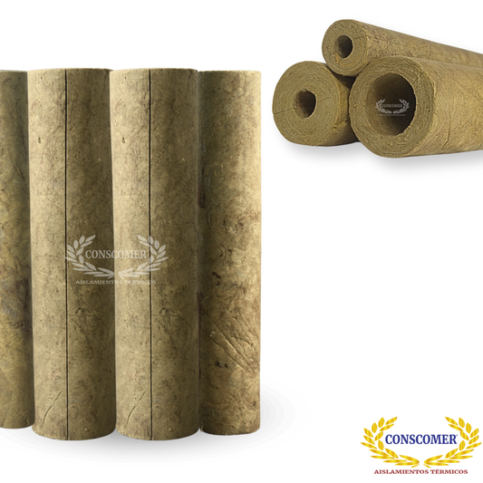 5" X 1" Preformado de lana mineral MATERIALES PARA REUSABLE