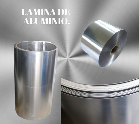 Lamina de aluminio CAL. 28 con vinil conscomer