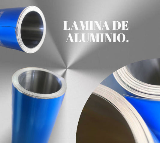 Lamina de aluminio CAL. 28 con vinil conscomer