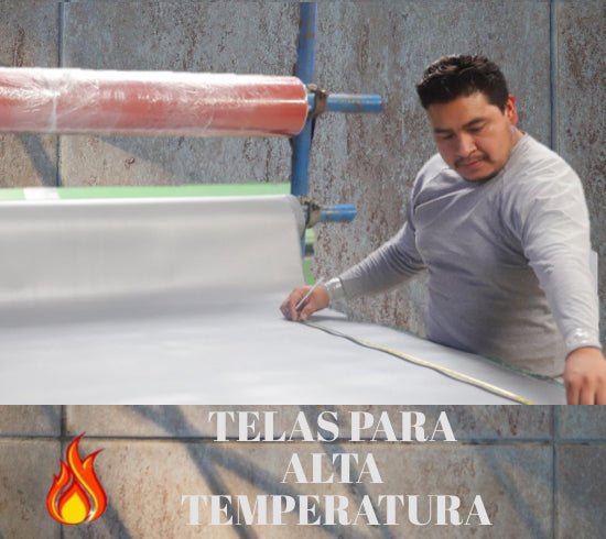 Tela siliconeada para alta temperatura. conscomer