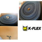 Elastomero Marca K-FLEX de 1 1/2"x 1.22 x 7.62 M. conscomer