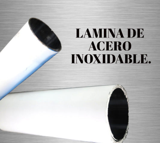 Lamina de acero inoxidable CAL. 28 conscomer